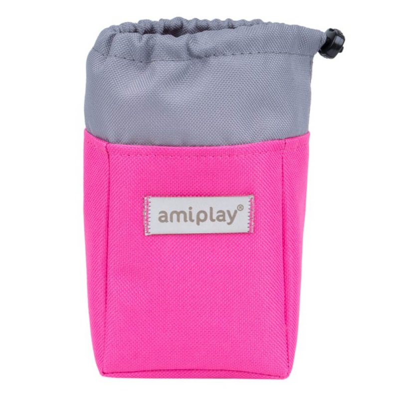 Amiplay τσαντάκι για λιχουδιές εκπαίδευση Samba, διαθέσιμο σε 8 χρώματα. Μεγάλη γκάμα αξεσουάρ για σκύλους Amiplay. Αγοράστε από την άνεση του σπιτιού σας.Χρώμα Ροζ