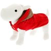 Πουλοβερ σκυλου μαλλινο με κουκουλα απο την εταιρεία Ferribiella, χρωμα κόκκινο