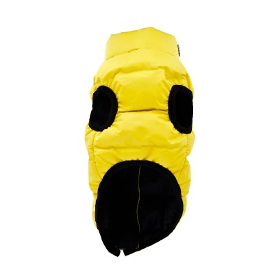 Αντιανεμικό μπουφάν Down Jacket Nuvola Yellow.Συνοδευεται συμπαγή θήκη για ασφαλή αποθήκευση.
