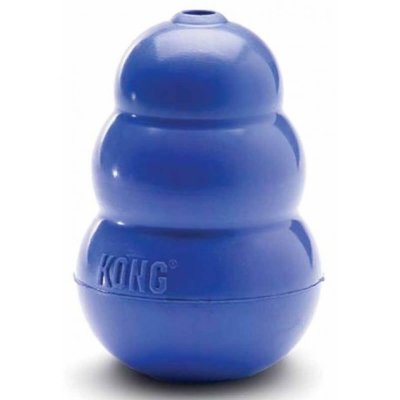 Το μασητικό παιχνίδι σκύλου  Kong Μπλέ, της εταιρείας Kong, είναι ιδανικό για να διασκεδάσει τον μικρό σας φίλο! Καταπολεμά την πλήξη και το άγχος ευχάριστα αφού μπορείτε να το γεμίσετε με διάφορες λιχουδιές.  Είναι κατα 25% πιο ισχυρό απο το KONG Classic αλλα πιο ευπλαστο απο το KONG Extreme.