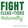 TropiClean Natural Flea & Tick for Pets & Home, μία σειρά από 100% Φυσικά, Αντιπαρασιτικά Σαμπουάν & Spray για το σπίτι  που απωθούν και εξοντώνουν ενήλικους ψύλλους, αυγά, μωρά ψύλλων και τσιμπούρια με την επαφή.Ετικέτα