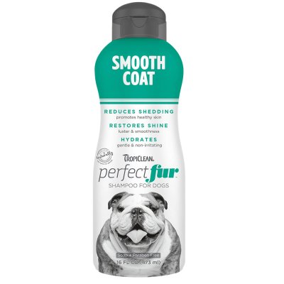 Σαμπουάν απο την εταιρεία Tropiclean /Smooth Coat Shampoo 473ml Είναι ειδικά σχεδιασμένο για σκύλους με λείο τρίχωμα και πτυχές στο δέρμα.