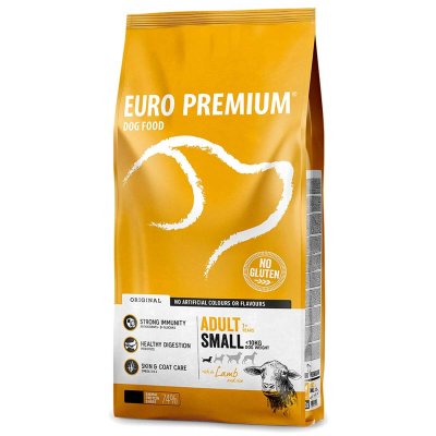Ξηρά Τροφή από την εταιρεία Europremium και την σειρά Original με Αρνί& Ρύζι,χωρίς γλουτένη.Για ενήλικες σκύλους μικρόσωμων φυλών/ Small Breed  