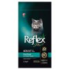 Πλήρης τροφή από την εταιρεία Reflex Plus, για την ενήλικη στειρωμένη γάτα με κοτόπουλο και ρύζι.Με μοναδική συνταγή, με φυσικά συστατικά για την υγεία της γάτας σας με βάση την ηλικία της.