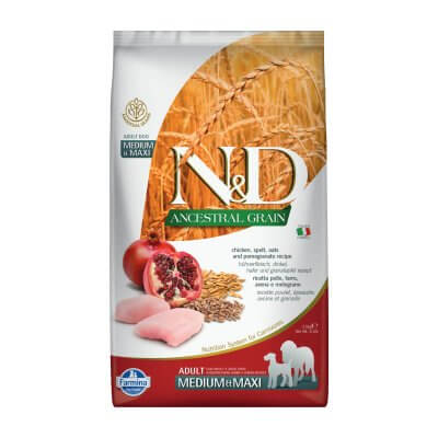 n&d-dog-food-ancestral-grain-chicken-pomegranate-adult-medium-maxi-25-ksira-trofi-skylou